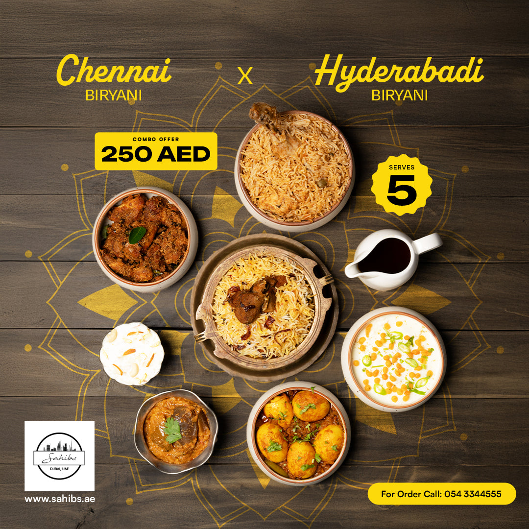 Hyderabad Biryani in Dubai - Sahibs Banquet Kitchen