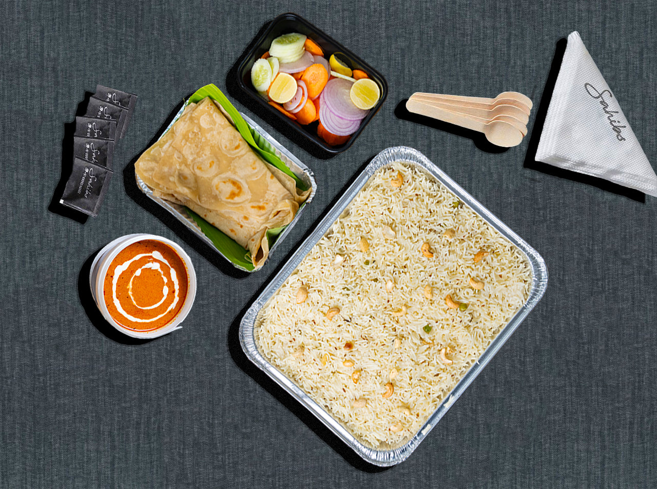 Jeera Pulav - Serves 5 People