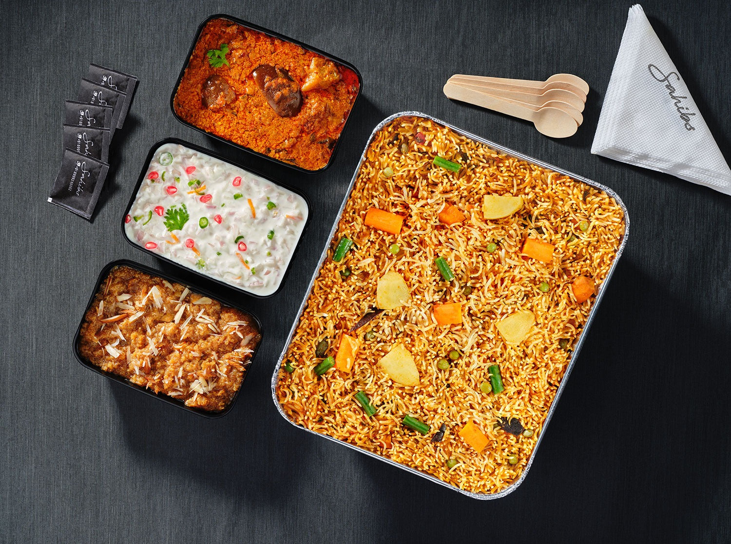 Veg Biryani - Serves 5 People (Chennai Wedding Style)