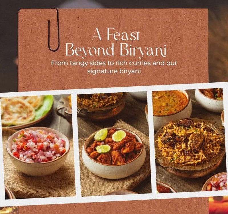Your Favourite Protein, Our Legendary Recipe — One Unforgettable Dhum Biryani