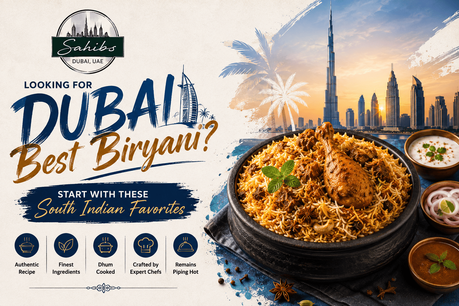 Looking for Dubai Best Biryani? Start With These South Indian Favorites