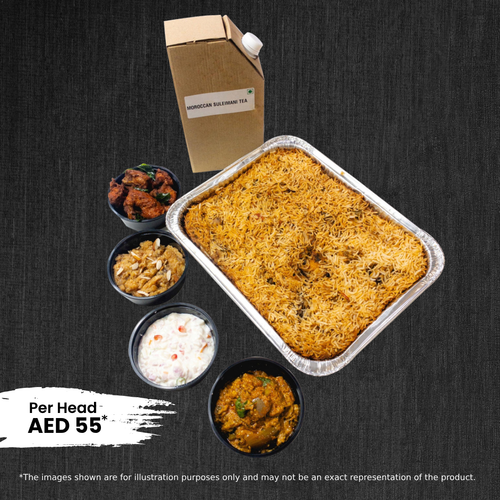 Chicken Biryani Combo - Serves 2 People – AED 55* / Person