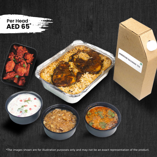 Fish Biryani Combo - Serves 2 People – AED 65*/ Person