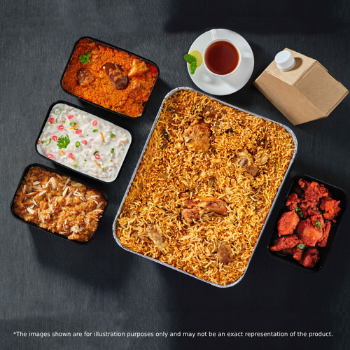 Lamb Biryani Combo - Serves 5 People