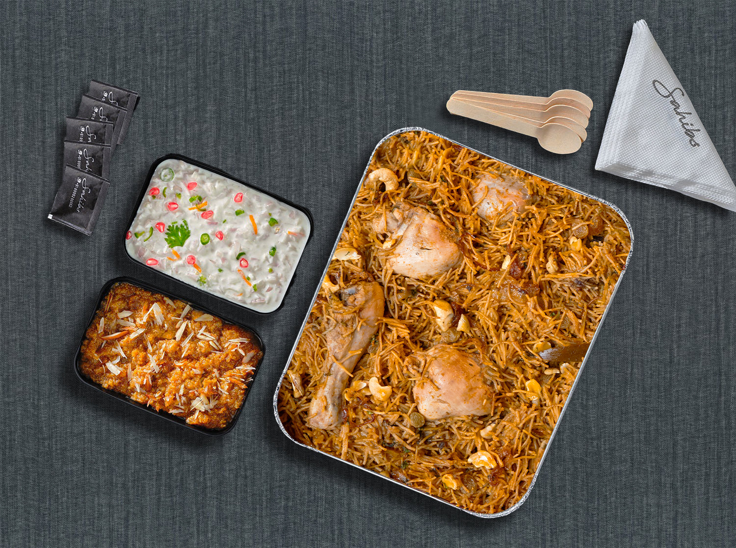 Semiya Chicken Biryani - Serves 5 People